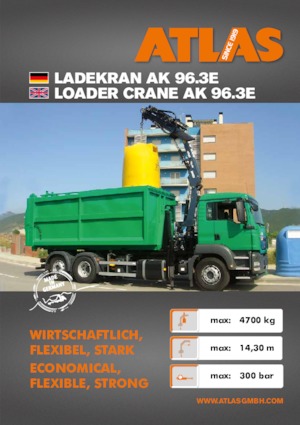 Hidraulične utovarne dizalice Atlas 110.1 V - 7,0/2