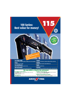 Hidraulične utovarne dizalice Amco Veba 115-1 S