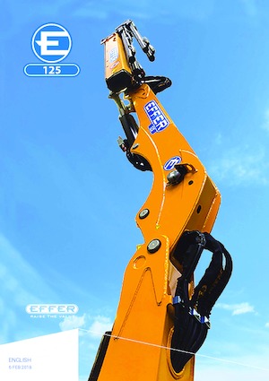 Hidraulične utovarne dizalice Effer 125 4S