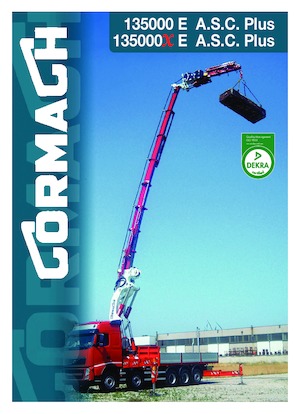 Hidraulične utovarne dizalice Cormach 135000 E9F186 A.S.C. Plus