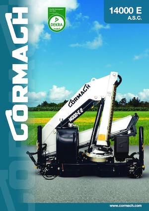 Hidraulične utovarne dizalice Cormach 14000 E4 A.S.C