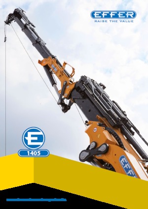Hidraulične utovarne dizalice Effer 1405 9S