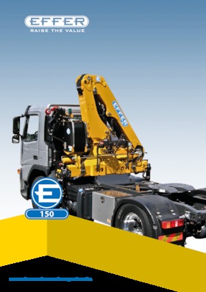 Hidraulične utovarne dizalice Effer 150 4S