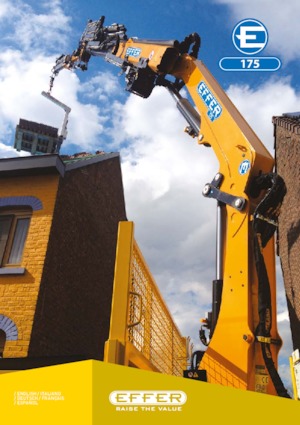 Hidraulične utovarne dizalice Effer 175 5S
