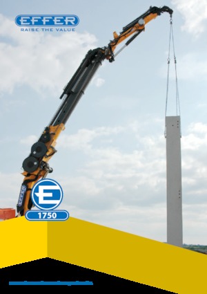 Hidraulične utovarne dizalice Effer 1750 8S