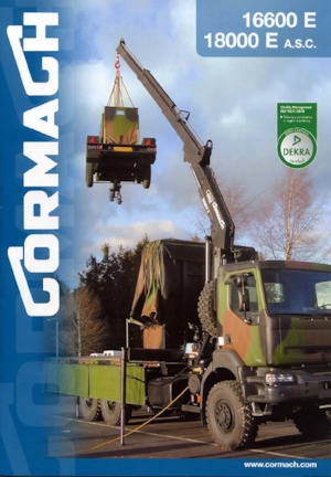 Hidraulične utovarne dizalice Cormach 18000 E4 A.S.C