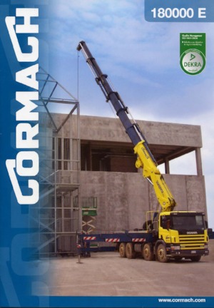 Hidraulične utovarne dizalice Cormach 180000 E6JIB4 A.S.C. Plus