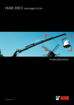 Hidraulične utovarne dizalice Hiab 200 C-2