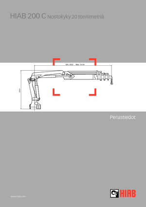 Hidraulične utovarne dizalice Hiab 200 C-2