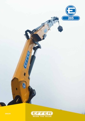 Hidraulične utovarne dizalice Effer 205 4S