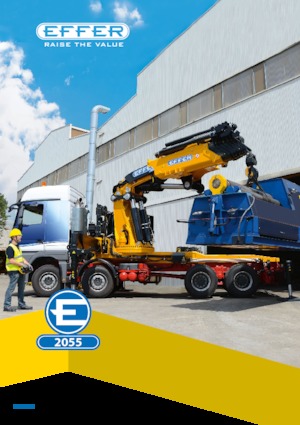 Hidraulične utovarne dizalice Effer 2055 4S