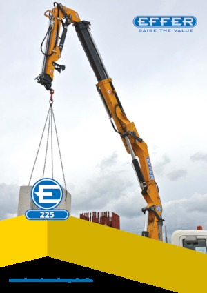 Hidraulične utovarne dizalice Effer 225 6S