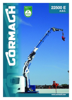 Hidraulične utovarne dizalice Cormach 22500 E2 A.S.C. Plus