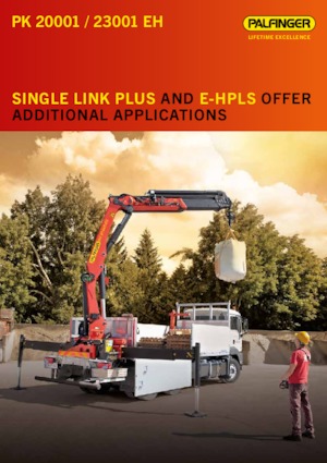 Hidraulične utovarne dizalice Palfinger 23001-EH C