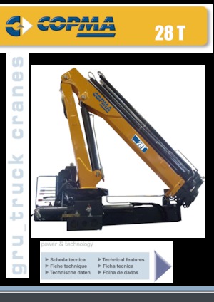 Hidraulične utovarne dizalice COPMA 2000 28T.2