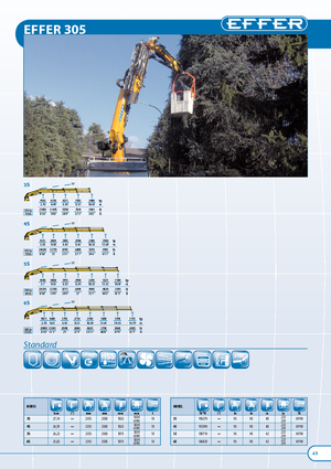 Hidraulične utovarne dizalice Effer 305.11 3S
