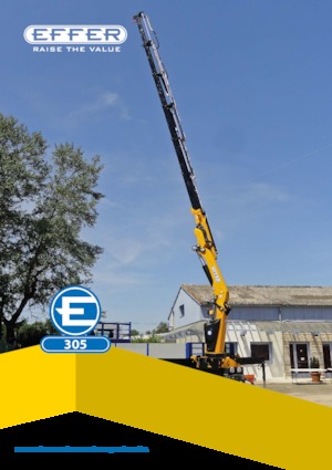 Hidraulične utovarne dizalice Effer 305 5S