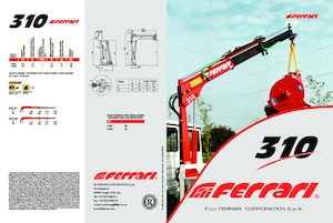 Hidraulične utovarne dizalice Ferrari® 310R A1 
