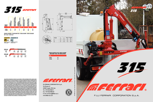 Hidraulične utovarne dizalice Ferrari® 315 A2 