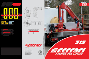 Hidraulične utovarne dizalice Ferrari® 315 A2 