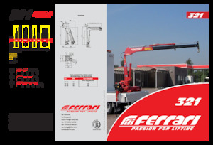 Hidraulične utovarne dizalice Ferrari® 321 A3 