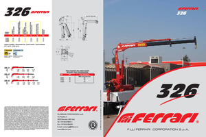 Hidraulične utovarne dizalice Ferrari® 326 A2 