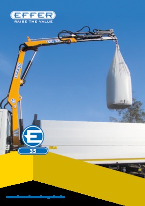 Hidraulične utovarne dizalice Effer 35 2S