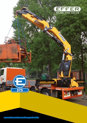Hidraulične utovarne dizalice Effer 375 3S