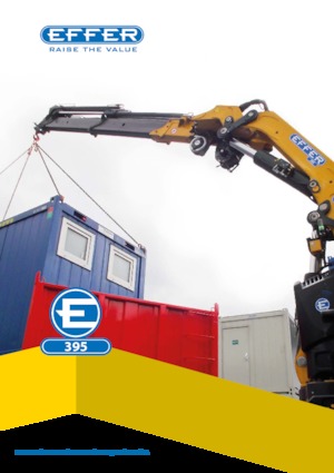 Hidraulične utovarne dizalice Effer 395 6S