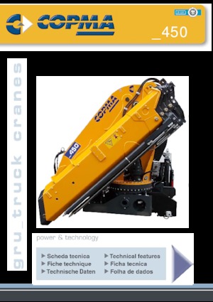 Hidraulične utovarne dizalice COPMA 2000 450.3