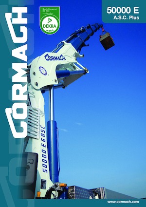 Hidraulične utovarne dizalice Cormach 50000 E9F64 A.S.C. Plus