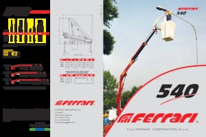 Hidraulične utovarne dizalice Ferrari® 540 A2 