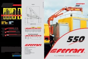 Hidraulične utovarne dizalice Ferrari® 550 A2 