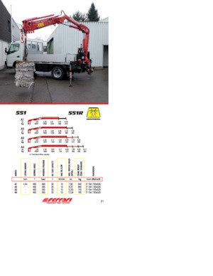 Hidraulične utovarne dizalice Ferrari® 551R A1 