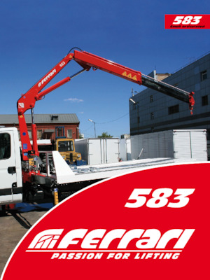 Hidraulične utovarne dizalice Ferrari® 583 A3 J2
