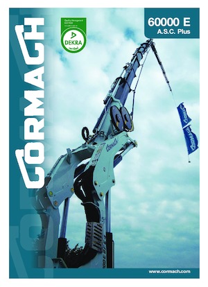 Hidraulične utovarne dizalice Cormach 60000 E8F64 A.S.C. Plus