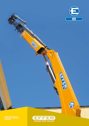 Hidraulične utovarne dizalice Effer 65 4S