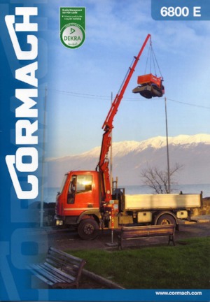 Hidraulične utovarne dizalice Cormach 6800 E1