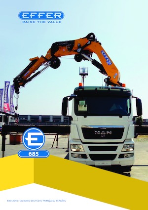 Hidraulične utovarne dizalice Effer 685 6S