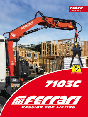 Hidraulične utovarne dizalice Ferrari® 7103C A2 