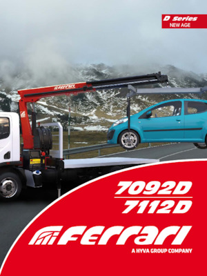 Hidraulične utovarne dizalice Ferrari® 7112D A4 