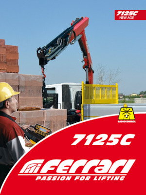 Hidraulične utovarne dizalice Ferrari® 7125C A2 
