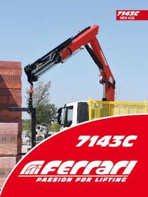 Hidraulične utovarne dizalice Ferrari® 7143C A6 