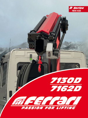 Hidraulične utovarne dizalice Ferrari® 7162D A4 