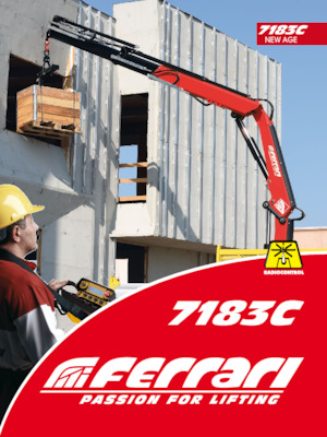 Hidraulične utovarne dizalice Ferrari® 7183C A6 