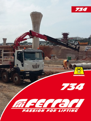 Hidraulične utovarne dizalice Ferrari® 734 A3 