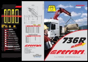 Hidraulične utovarne dizalice Ferrari® 736R A2 