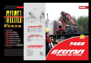 Hidraulične utovarne dizalice Ferrari® 746R A4 