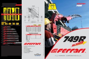 Hidraulične utovarne dizalice Ferrari® 749R A4 