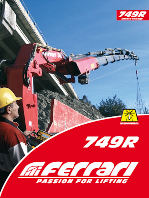 Hidraulične utovarne dizalice Ferrari® 749R A6 J4 